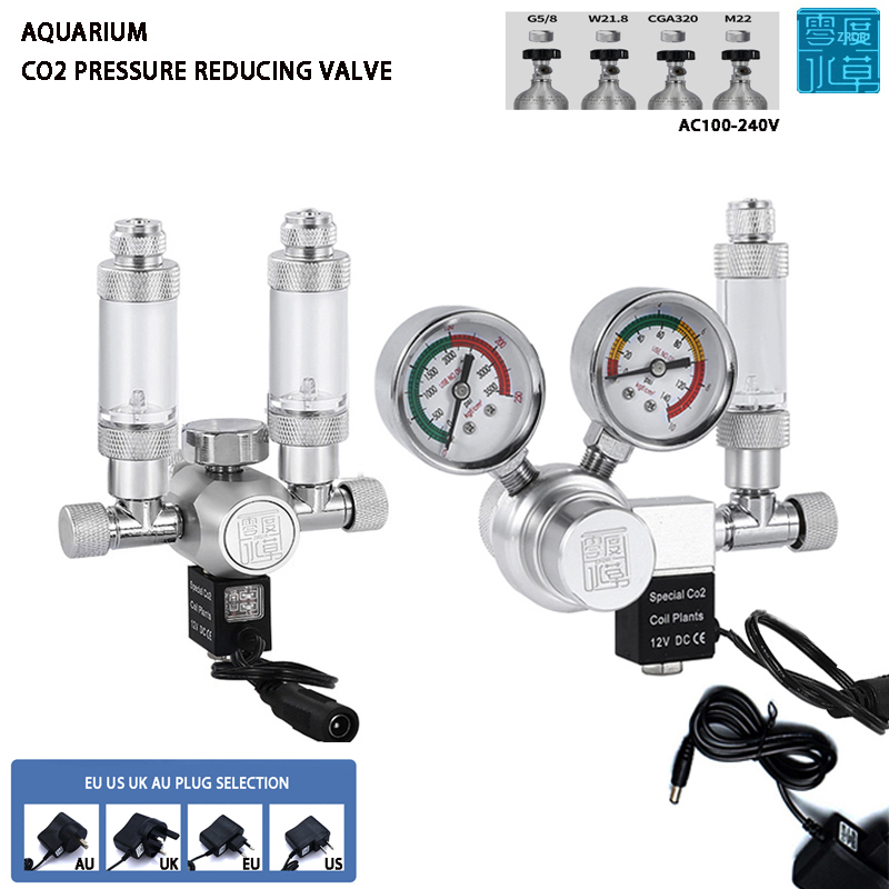 Planted Aquarium Co2 - Akvaryum CO2 Regülatörü Solenoid Valfı Kabarcık