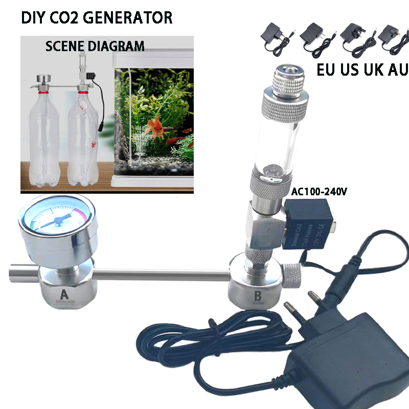 Aquarium Plant Nutrients - Akvaryum DIY CO2 Jeneratör Sistem Kiti
