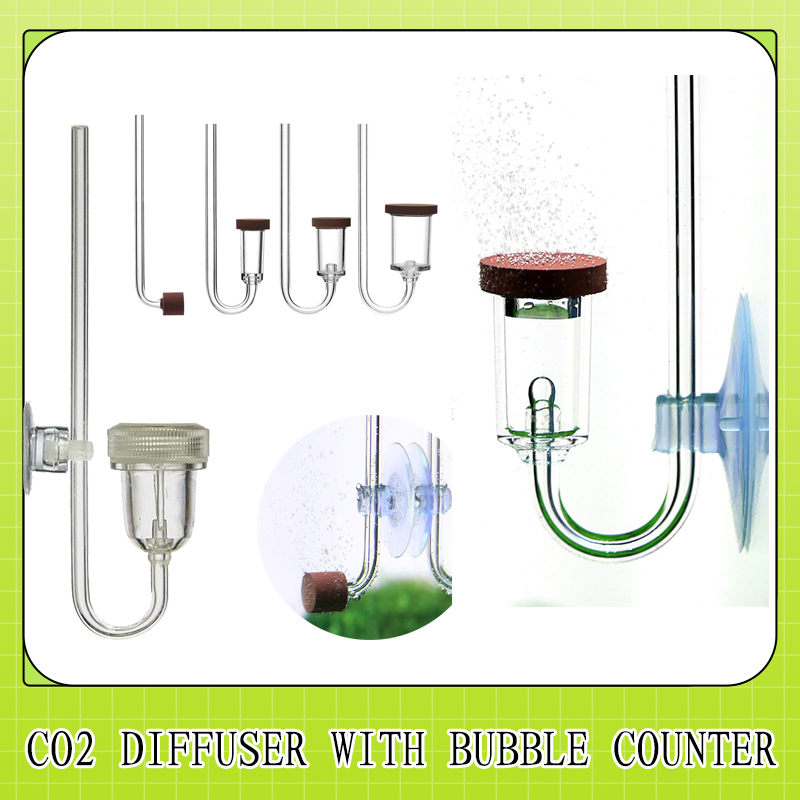 Planted Aquarium Mini - MINI CO2 Difüzör Kabarcık Sayacı Ile