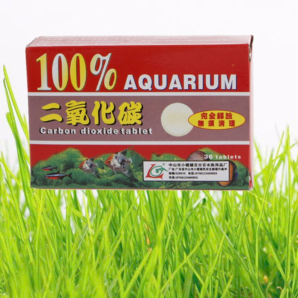 Aquarium Plant Nutrients - 36 adet/kutu CO2 Tablet Karbon Dioksit