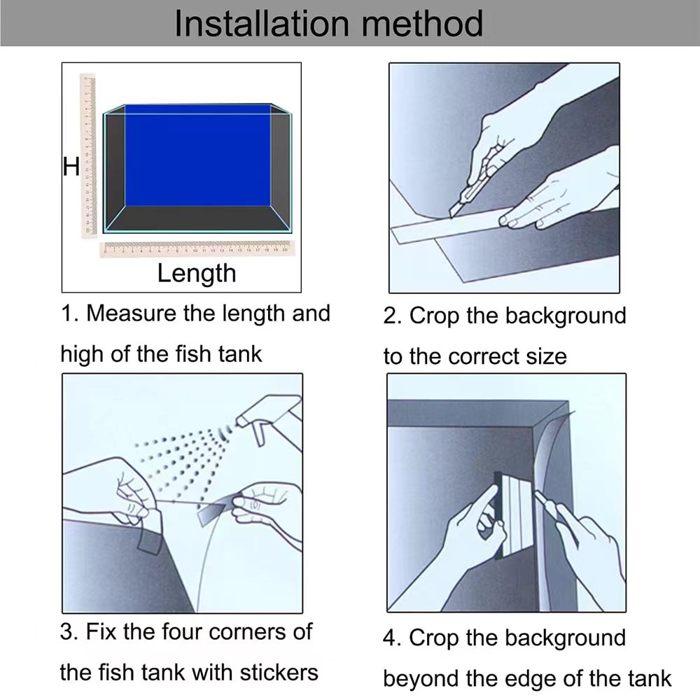 Akvaryum için arka plan 3d Eti - Planted Aquarium Aquascape incelemesi ve fiyatı
