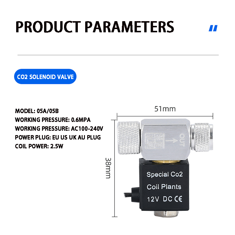 ZRDR Akvaryum Co2 Solenoid Val - Planted Aquarium Co2 incelemesi ve fiyatı