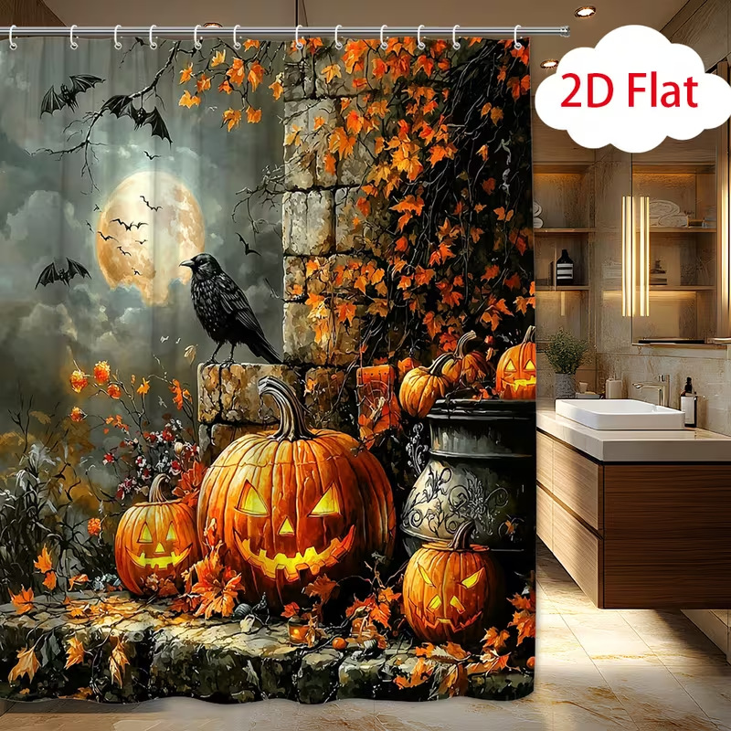 1 adet Cadılar Bayramı Duş Per - Aquarium Zombie incelemesi ve fiyatı