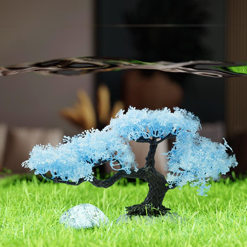 Simüle Ağaç Yapay Plastik Su B - Planted Aquarium Aquascape incelemesi ve fiyatı