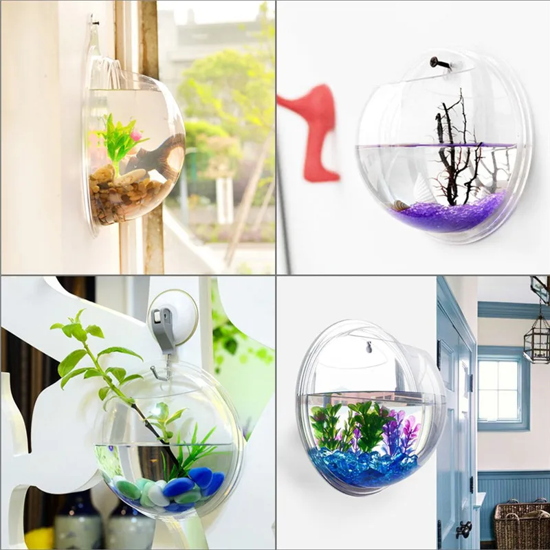 Şeffaf akrilik asılı duvar akv - Planted Aquarium Mini incelemesi ve fiyatı
