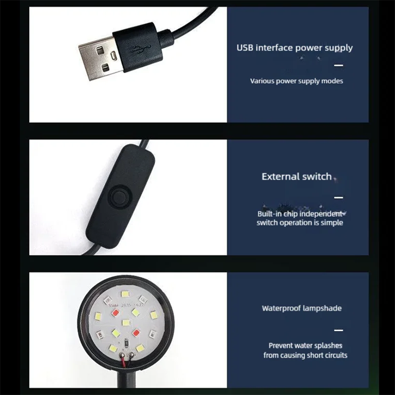 USB LED Balık Tankı Klipsli La - Planted Aquarium Mini incelemesi ve fiyatı
