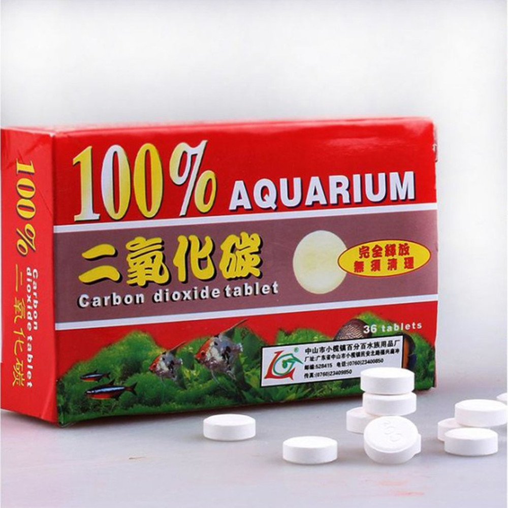 36 adet/kutu CO2 Tablet Karbon - Aquarium Plant Nutrients incelemesi ve fiyatı