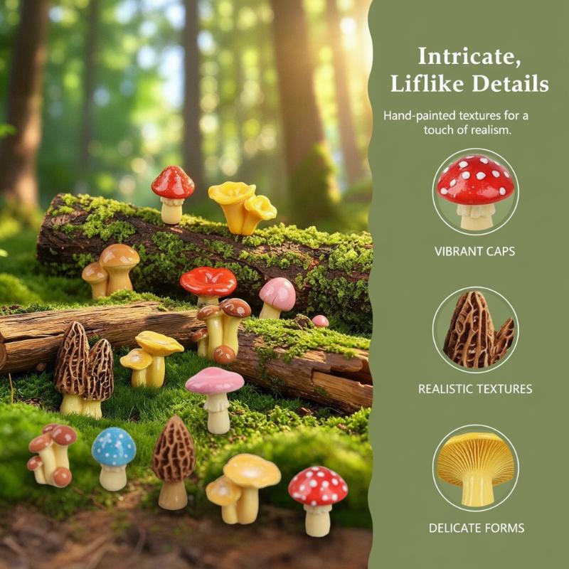 Mini Reçine Mantar Süsü El Boy - Planted Aquarium Mini incelemesi ve fiyatı